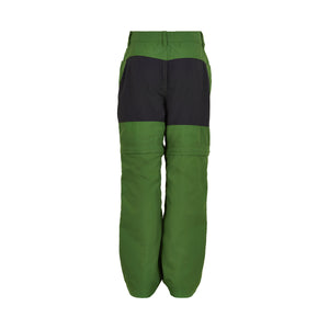 Pantalón Outdoor con Cierre Desmontable Verde Color Kids