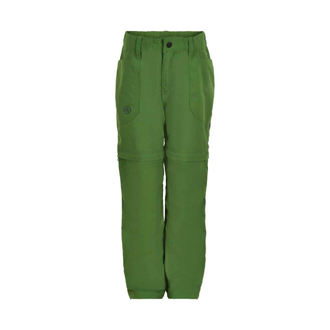 Pantalón Outdoor con Cierre Desmontable Verde Color Kids